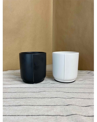 Керамическое кашпо микс 9см